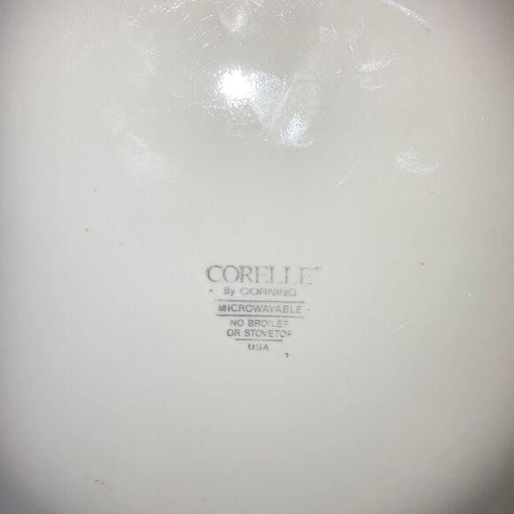 CORELLE First of Spring Dinner Plate Creamy White Country Flowers 10.25 in - Picture 6 of 7